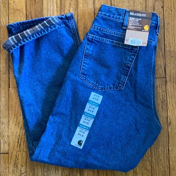 flannel lined fr jeans